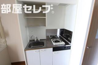 一口ガスコンロ付きのキッチンですよ