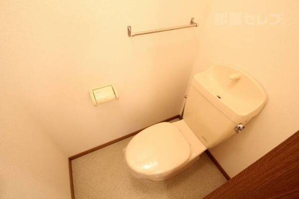 落ち着くトイレです