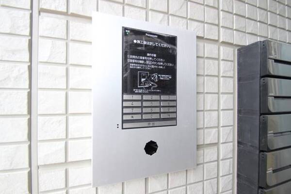 オートロック付きで安心ですね。　※イメージ