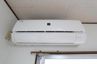 エアコンでいつでも快適に。