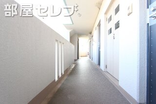 きれいにしている廊下です。