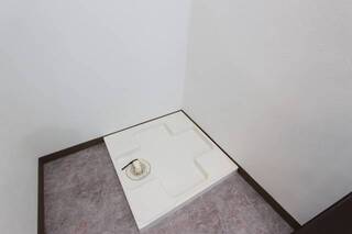 室内洗濯機置場です。