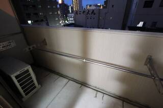 バルコニーも広々
