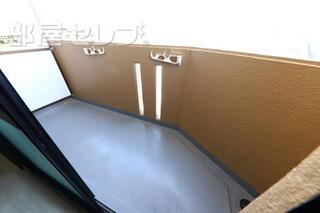 日当たり良好なベランダです。