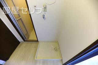 室内洗濯機置き場です。