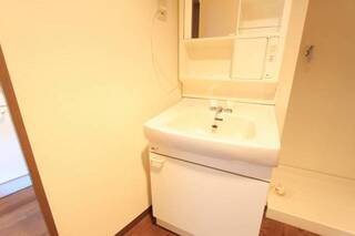 洗面台にも収納があります