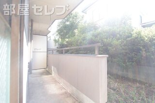 風通しの良いベランダです。