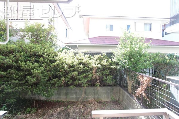 専用庭があります。