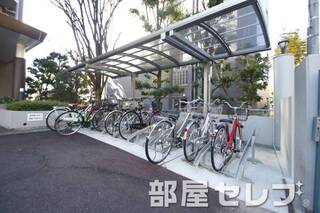 自転車置場。