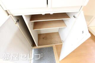 下足箱もあります。