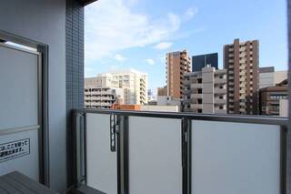 バルコニーからの景観です。