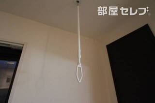室内物干し竿も付けれます