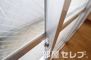 網ガラス。