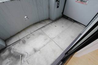 ベランダです。207号室の写真です。