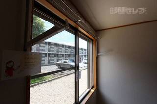 室内物干し付き