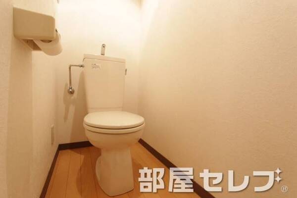 トイレもきれいにしています。