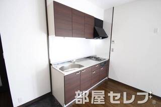 システムキッチンで、グリル付きです。