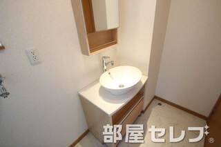 お洒落な洗面台。