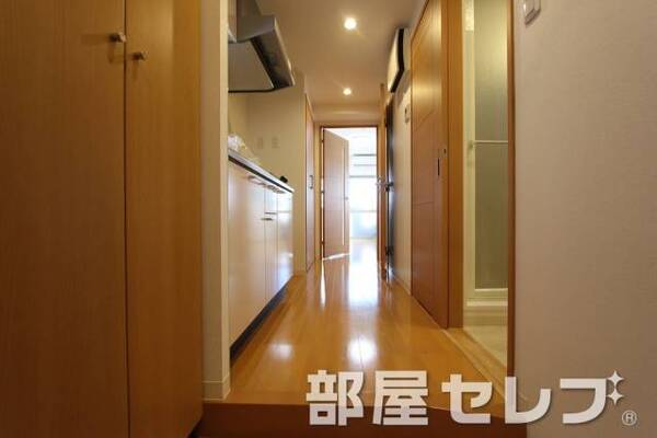 玄関から見た景色です。