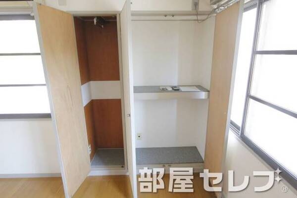 広々収納でお部屋スッキリ。