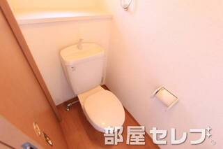 清潔感あるトイレです。