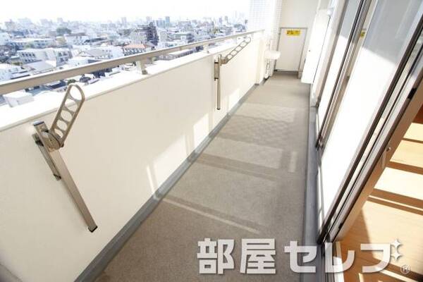洗濯物が隠せれます。