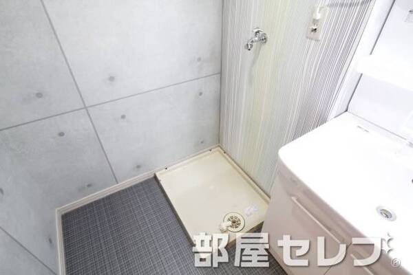 室内洗濯機置き場です。