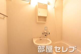 浴室の中にあるタイプの洗面台です。