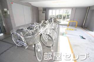 自転車置場。