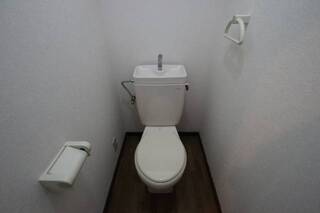 清潔感あるトイレです。