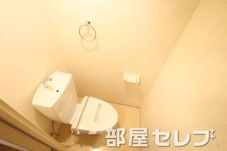 清潔感あるトイレです。