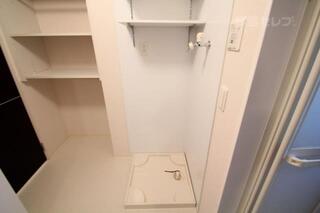 室内洗濯機置場です。