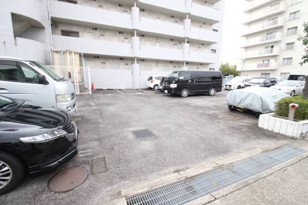 普通車が停められる駐車場です。