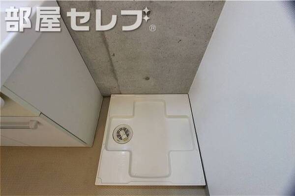 洗濯機置場です。