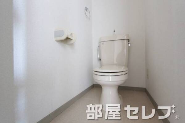 トイレもきれいにしています。