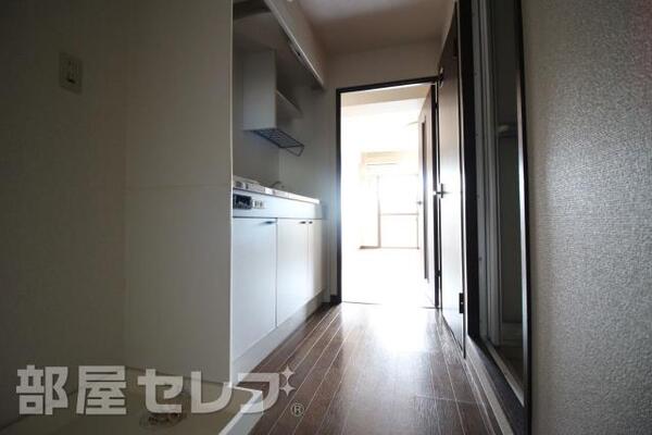 玄関からの眺めです。