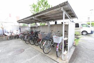 駐輪場です。