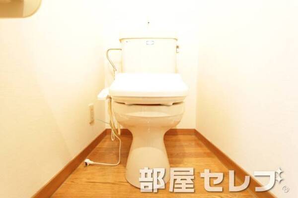 清潔なトイレです。。他号室の写真です。