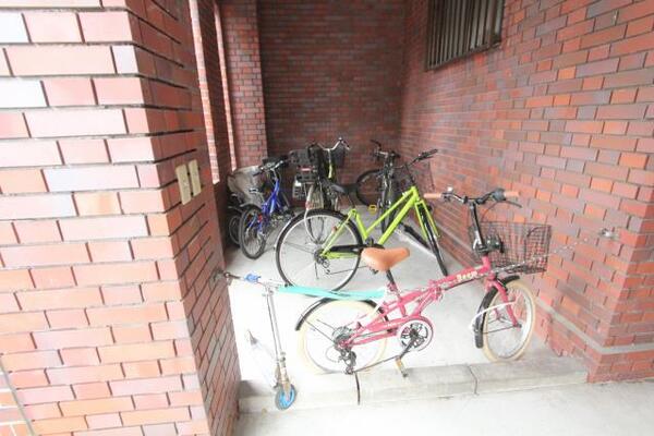 駐輪場です。