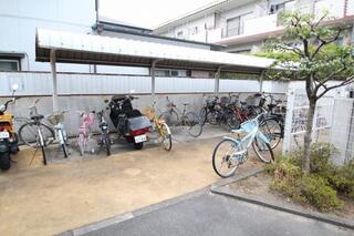 駐輪場です。