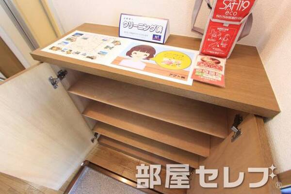 下駄箱。