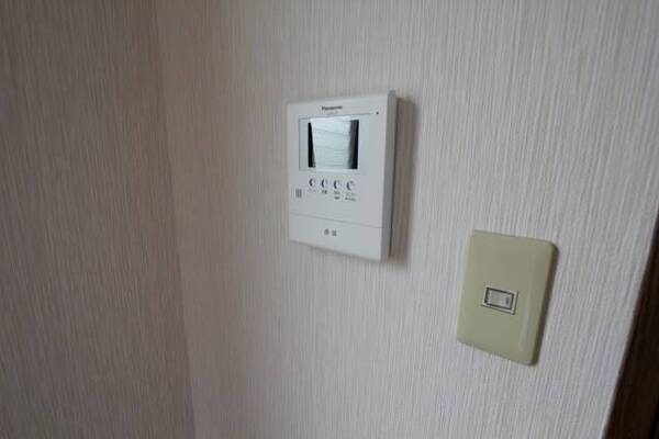モニター付きで安全です