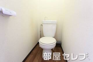 清潔感あるトイレです。