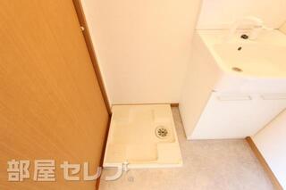 室内洗濯機置き場です。