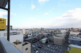 共用部分から見える眺め
