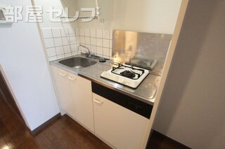 コンロが付いているのですぐに料理がはじめれます。