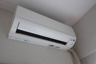 エアコン完備してあります。1002号室の写真です。