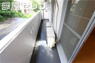 風通しの良いベランダです。