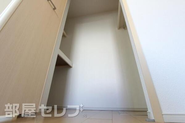収納です。