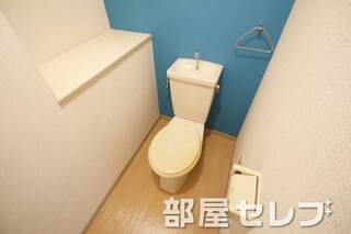 清潔感のあるトイレ。